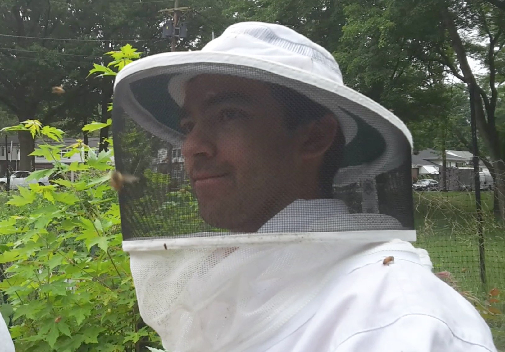 Beekeeper Jorge Ivan